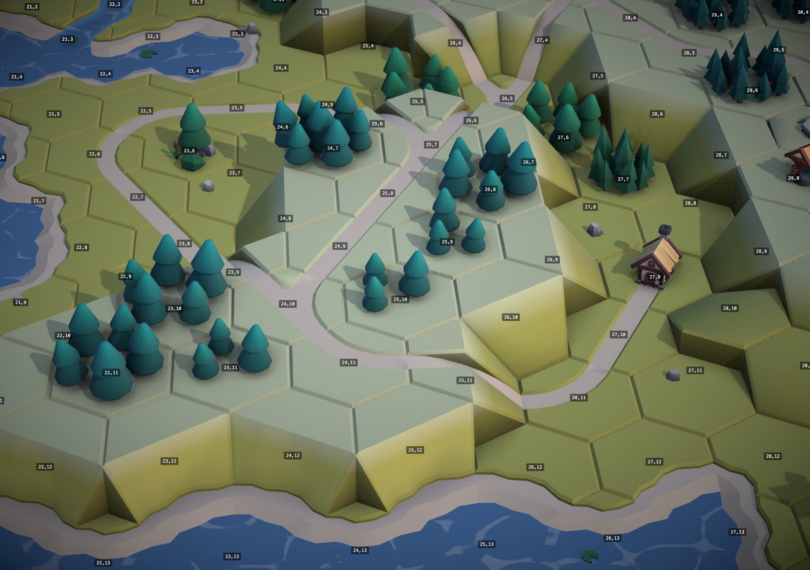 After: Local-WFC patches the boundary