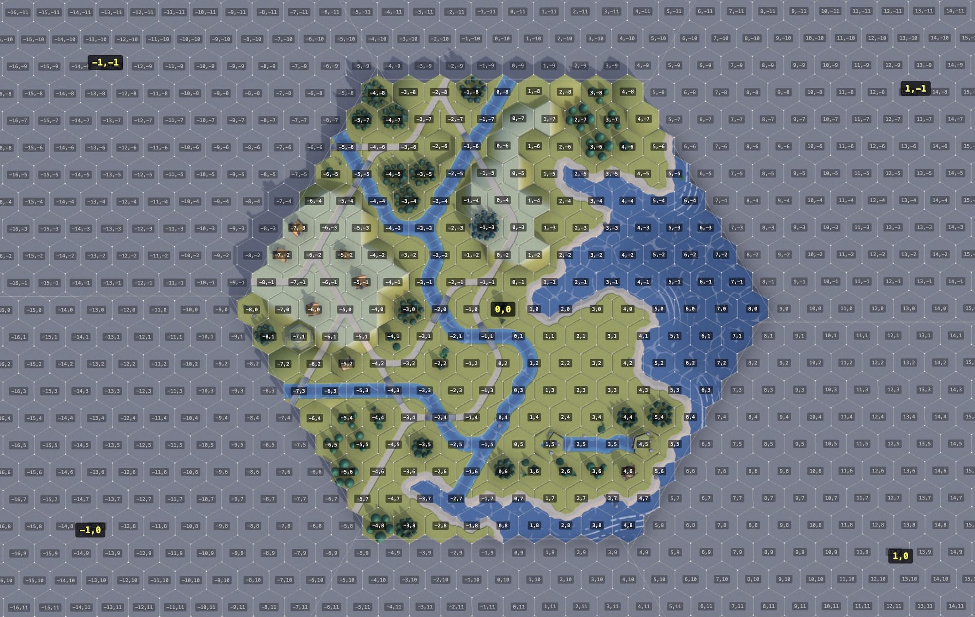 Hexagonal Offset Coords